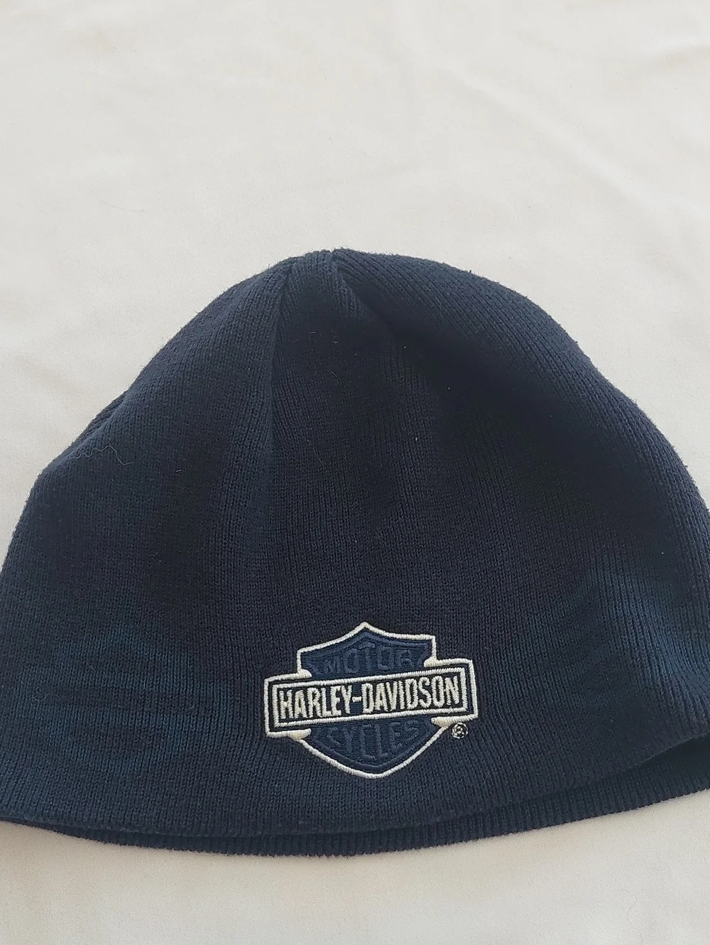 Harley-Davidson Navy Beanie with Logo